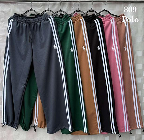 Штаны Спорт Shon S2547 green - делук