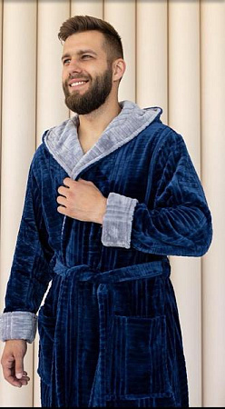 Халат Estima E3 blue - делук