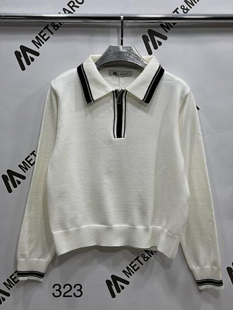 Свитер Met&March 323 white - делук