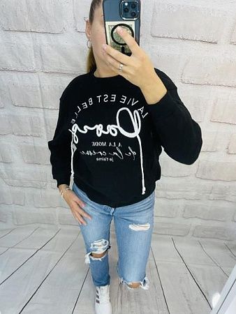 Свитер Karon 5134 black - делук