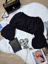 Топ Arina 3105 black - делук