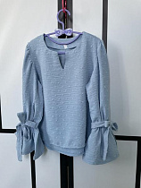 Блузка Kosmy KS55 l.blue - делук
