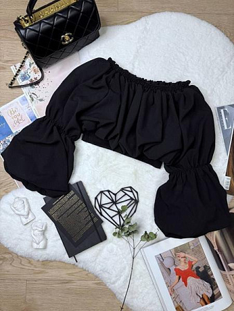 Топ Arina 3105 black - делук