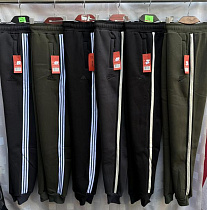 Штаны Спорт Shon S1607 khaki - делук