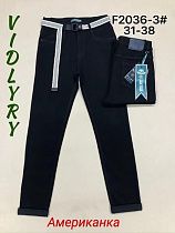 Джинсы Vidlyry 2036-3 black - делук