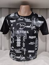 Футболка Panda 1764 black - делук