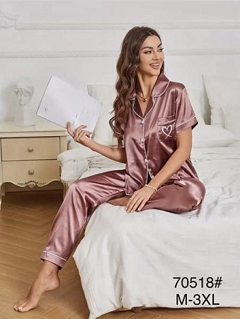 Пижама Fili Wear 70518 d.beige - делук