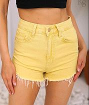 Шорты Jeans Style 4419 yellow - делук