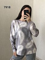 Свитер Fsn 7918 grey - делук