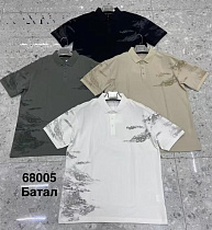 Футболка Minh 68005 black - делук