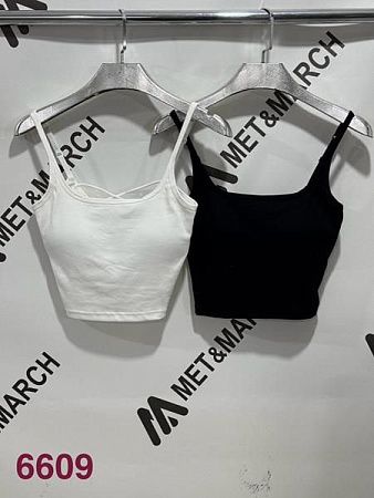 Топ Met&March 6609 white - делук