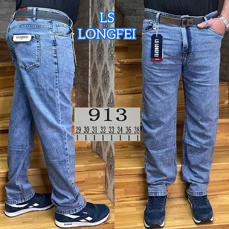 Джинсы Ls Longfey 913 l.blue - делук