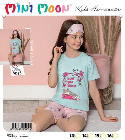 Пижама Disneyopt Kids DS368-9015 mint (13-16) - делук