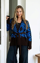 Кардиган Liza Brend 1111 brown - делук