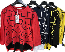 Свитер Immei 6696 navy - делук