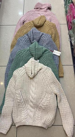 Свитер Julia JL322 green - делук