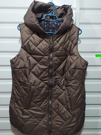 Жилетка Svetlana 530 brown - делук