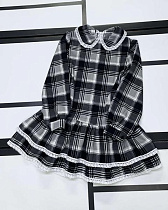 Платье Kosmy 597 black-grey - делук