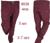 Штаны Надийка N141-8028 wine - делук