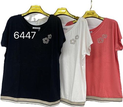 Футболка Gertie 6447 black - делук
