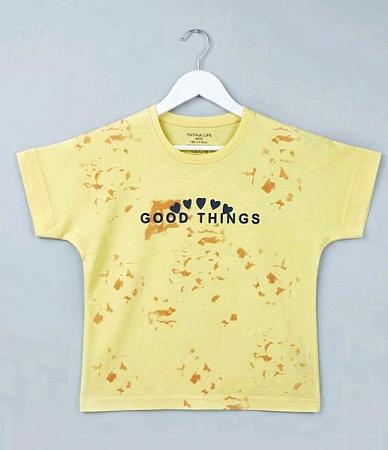 Футболка Dino DN413 yellow - делук