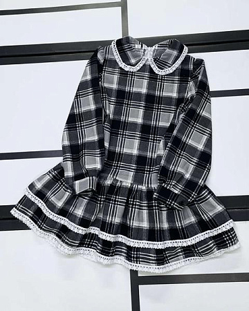 Платье Kosmy 597 black-grey - делук