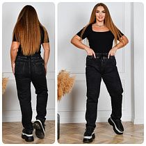 Джинсы Lady N 770 black - делук