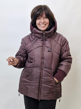 Куртка Liart 979 wine - делук