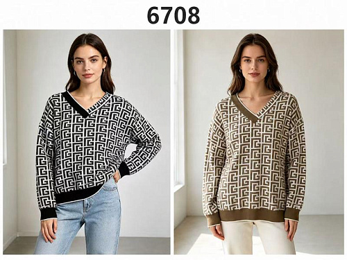 Свитер Gertie 6708 black - делук
