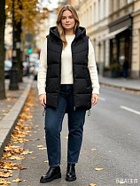 Жилетка Jacket 6921 black - делук