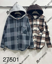 Рубашка Met&March 27501 brown - делук