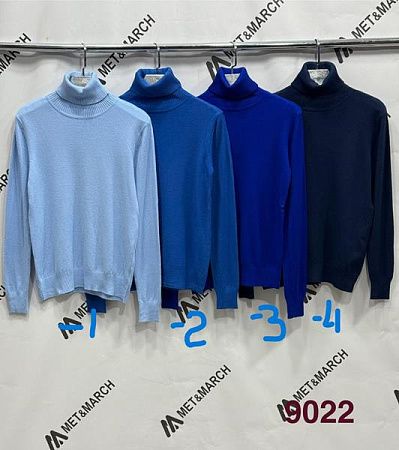 Свитер Met&March 9022-1 l.blue - делук