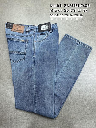 Джинсы Vitions 25181-74 l.blue - делук