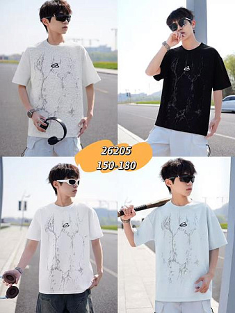 Футболка Chicwear 26205 black - делук