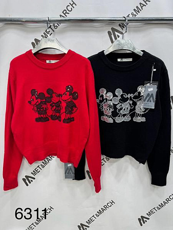 Свитер Met&March 6311 red - делук