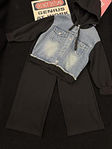 Костюм Спорт Sunnytot 7777 black - делук