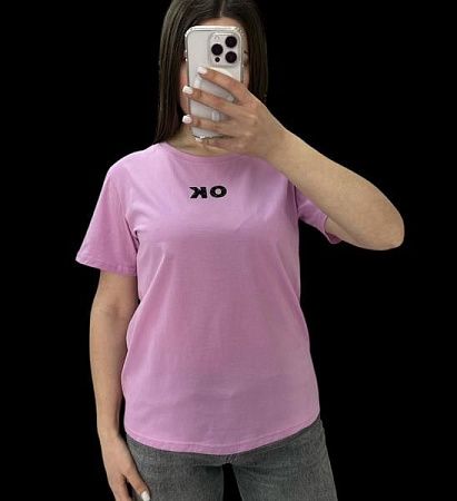 Футболка Elena&Vika 25075 pink - делук