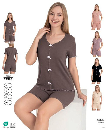 Пижама Trikotag 17368 black - делук