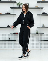 Костюм Спорт Azna ТРІЙКА6 black - делук