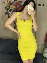 Сарафан Fsn 1034 yellow - делук
