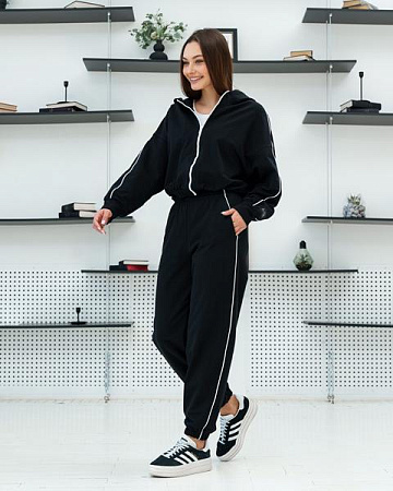 Костюм Спорт Azna ТРІЙКА6 black - делук