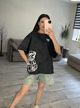 Футболка S.Style 55-1 black - делук