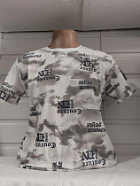 Футболка Panda 1828 white - делук