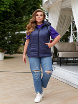 Жилетка Sdf A02-3 blue - делук