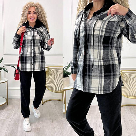 Костюм Спорт Modnulya 3068 black - делук