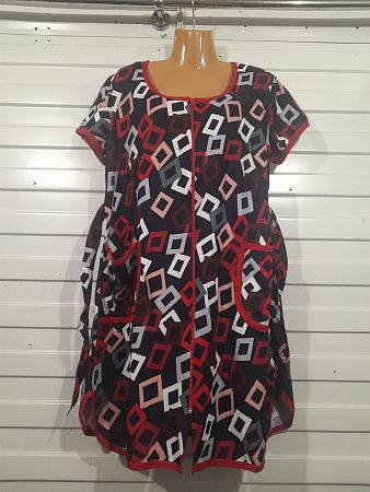 Халат Akvarel A24 black - делук