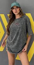 Футболка Major M65 grey - делук