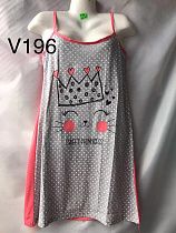 Ночнушка Xyen V196 grey - делук