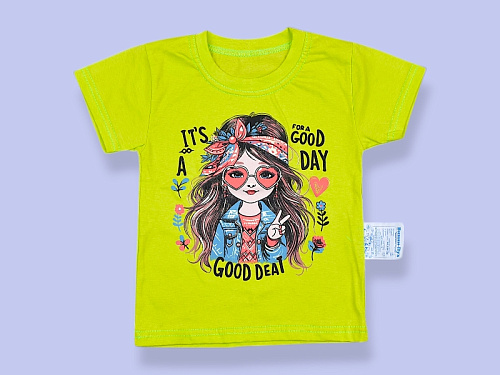 Футболка Kir15 112264 l.green - делук