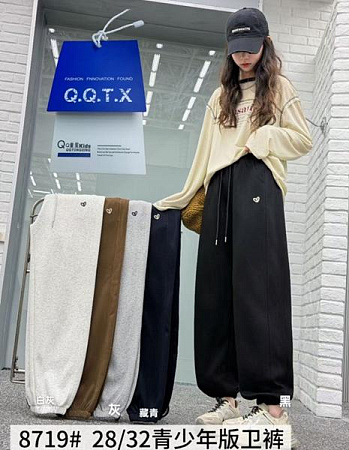 Штаны Спорт Chicwear 8719 navy - делук